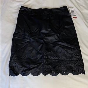 Black Leather Skirt